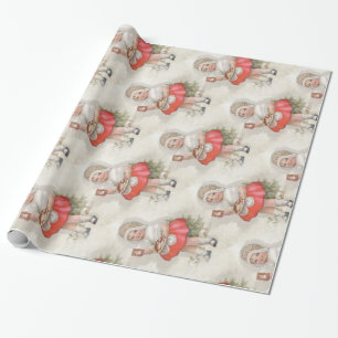 Weihnachten Born To Bake Mädchen Geschenkpapier