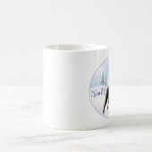Weihnachten Boston Terrier Tasse (Mittel)
