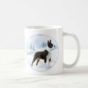 Weihnachten Boston Terrier Tasse