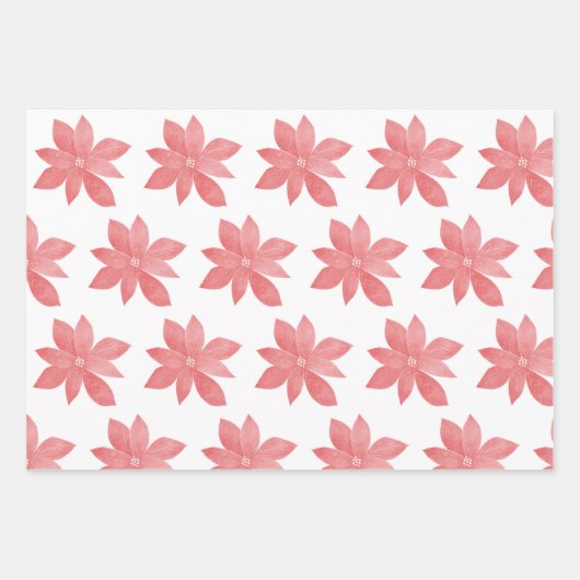 Weihnachten Botanisch Geschenkpapier Set (Vorderseite 2)