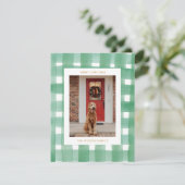 Weihnachten Botanischer Karierter Familienurlaub F (Stehend Vorderseite)