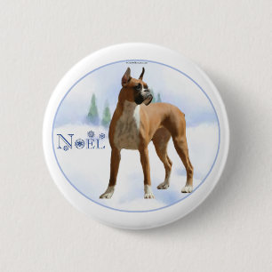 Weihnachten Boxer Button