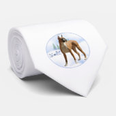 Weihnachten Boxer Krawatte (Gerollt)