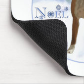 Weihnachten Boxer Mousepad (Ecke)