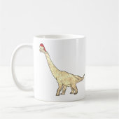 Weihnachten Brachiosaurus Festliches Dinosaurier E Kaffeetasse (Links)