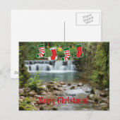 Weihnachten, Braga, Portugal Postkarte (Vorne/Hinten)