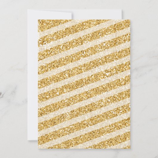 Weihnachten Brautparty Tee Party Einladung (Rückseite)