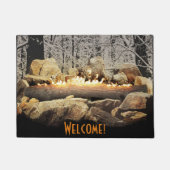 Weihnachten brennen fußmatte (Vorderseite)