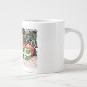 Weihnachten - Bretagne Spaniel - Kinnick Jumbo-Tasse (Rechts)