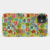 Weihnachten Briefmarke Weihnachten Case-Mate iPhone Hülle (Rückseite (Horizontal))