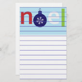 Weihnachten Briefpapier (Vorne/Hinten)