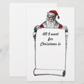 Weihnachten Briefpapier (Vorne/Hinten)