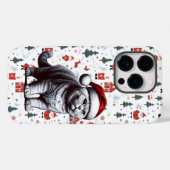 Weihnachten Britische Kurzhaarkatze, Weihnachten W Case-Mate iPhone Hülle (Rückseite (Horizontal))