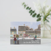 Weihnachten - Britische Street-Szene (Stehend Vorderseite)