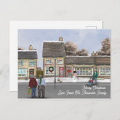 Weihnachten - Britische Street-Szene (Vorne/Hinten)