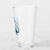 Weihnachten Brontosaurus dinosaurier Glas (Links)