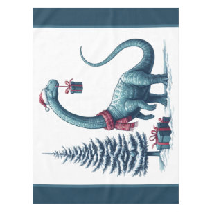 Weihnachten Brontosaurus dinosaurier Tischdecke