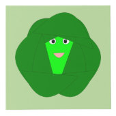 Weihnachten Brüssel Sprout Custom Foto Cube Würfel (Vorderseite)