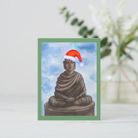 Weihnachten Buddha! (Stehend Vorderseite)