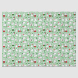 Weihnachten Bunnies Seidenpapier