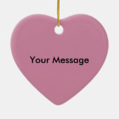 Weihnachten Burrito Waving Hallo Weihnachtsmannmüt Keramikornament (Hinten)