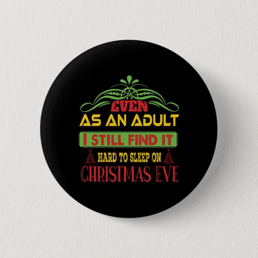 Weihnachten Button (Vorderseite)
