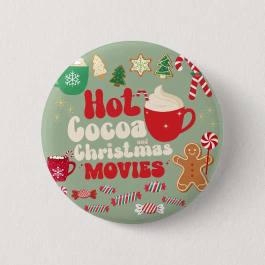 Weihnachten Button (Vorderseite)