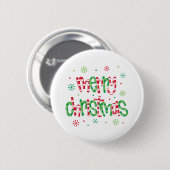 Weihnachten Button (Vorne & Hinten)