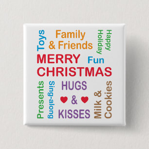Weihnachten Button