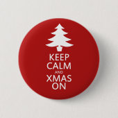 Weihnachten Button (Vorderseite)
