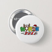 Weihnachten Button (Vorne & Hinten)
