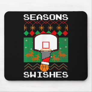 Weihnachten Bysketbyll Seasons schwänzt Weihnachte Mousepad