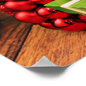 Weihnachten - Cairn Terrier - Roxy Poster (Ecke)