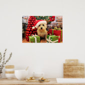 Weihnachten - Cairn Terrier - Roxy Poster (Küche)