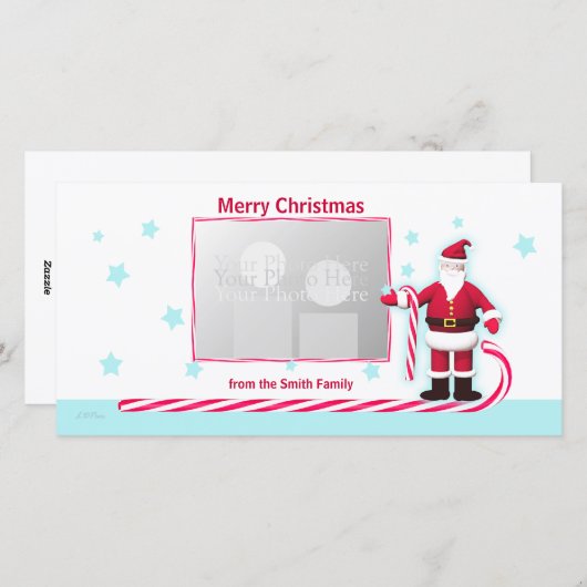 Weihnachten, Candy Cane und Sterne Weihnachten (Vorne/Hinten)