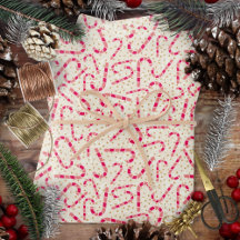 Weihnachten-Candy Canes-Red und rosa Cream texturi