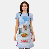 Weihnachten Candycane Personalisierter Koch Mama F Schürze (Getragen)