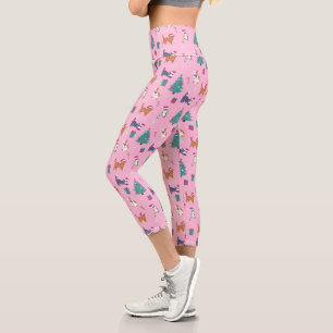 Weihnachten Capri Leggings