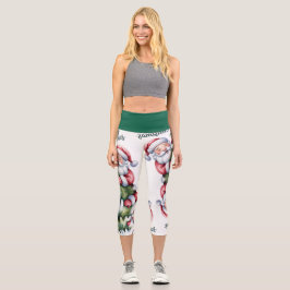 Weihnachten Capri Leggings
