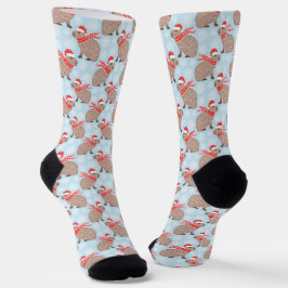 Weihnachten Capybara Funny Holiday Animal Socken