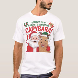Weihnachten Capybara Shirt | festes Tier