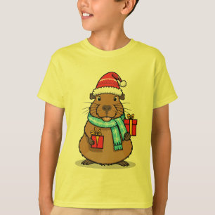 Weihnachten Capybara T-Shirt