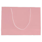 Weihnachten Capybara und Schneemann Niedlich Große Geschenktüte (Rückseite)