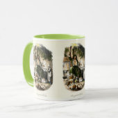 Weihnachten Carol - Geist des Weihnachtsgeschenks Tasse (Vorderseite Links)