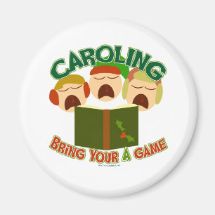 Weihnachten Caroling Magnet