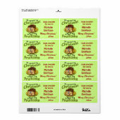 Weihnachten Cartoon Fruitcake (Vorne)