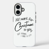Weihnachten Case-Mate iPhone Hülle (Rückseite)
