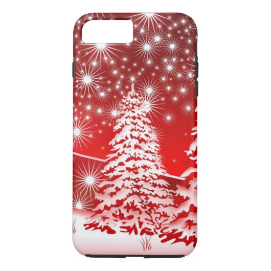 Weihnachten Case-Mate iPhone Hülle (Rückseite)