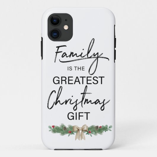 Weihnachten Case-Mate iPhone Hülle (Rückseite)