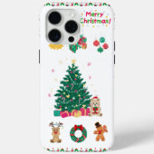 Weihnachten Case-Mate iPhone Hülle (Rückseite)